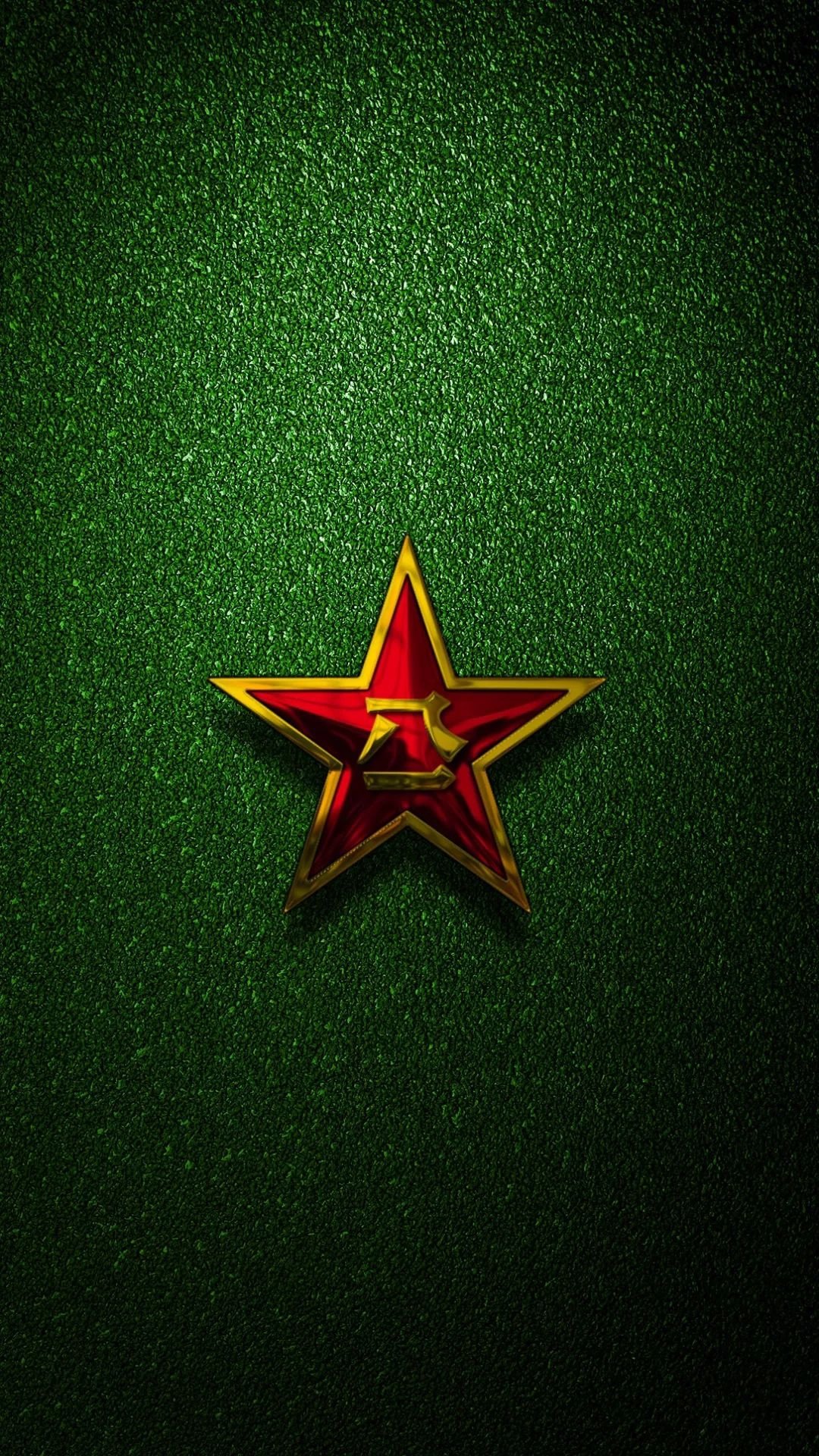 八一军徽绿色磨砂背景