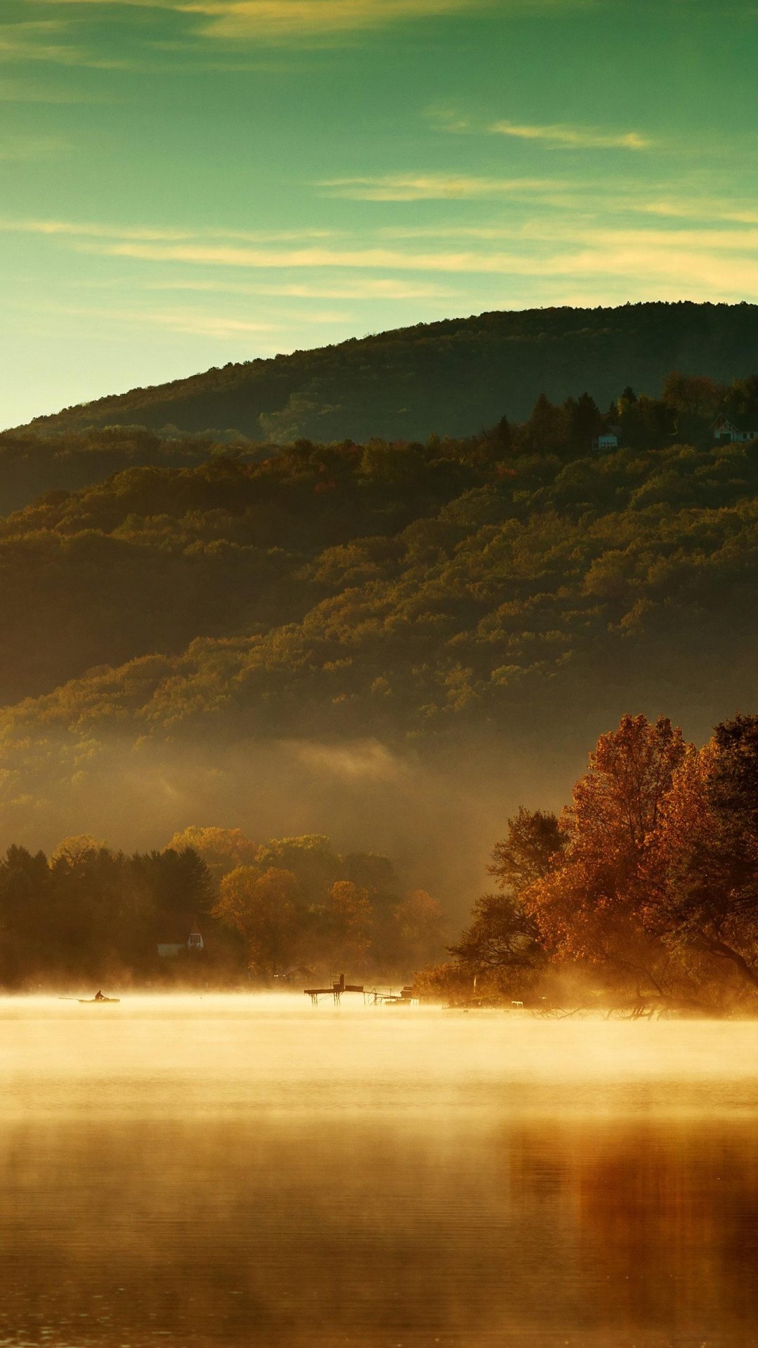 金色的晨曦美如画