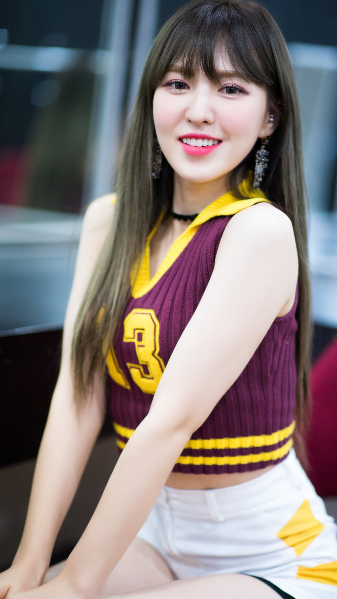 少女感十足的韩国明星孙承欢