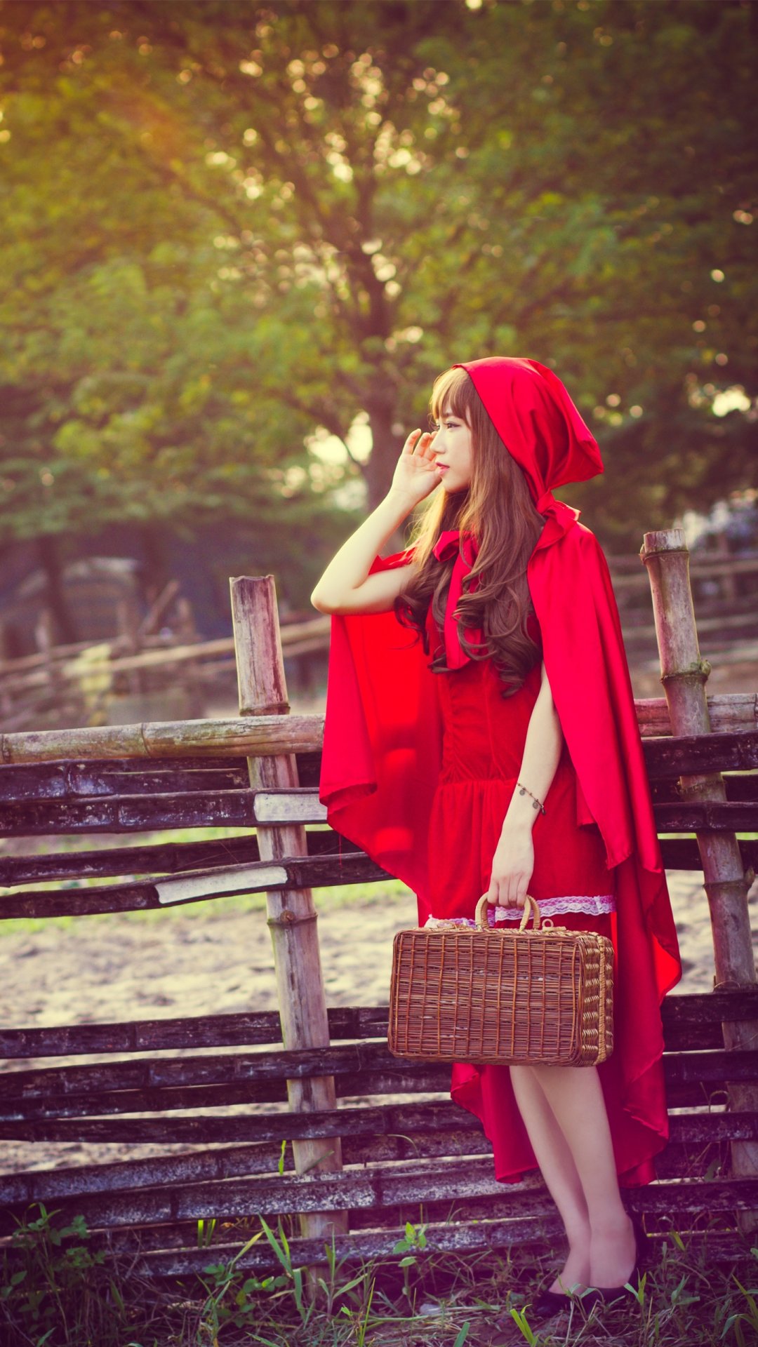 萌妹子小红帽甜美时尚