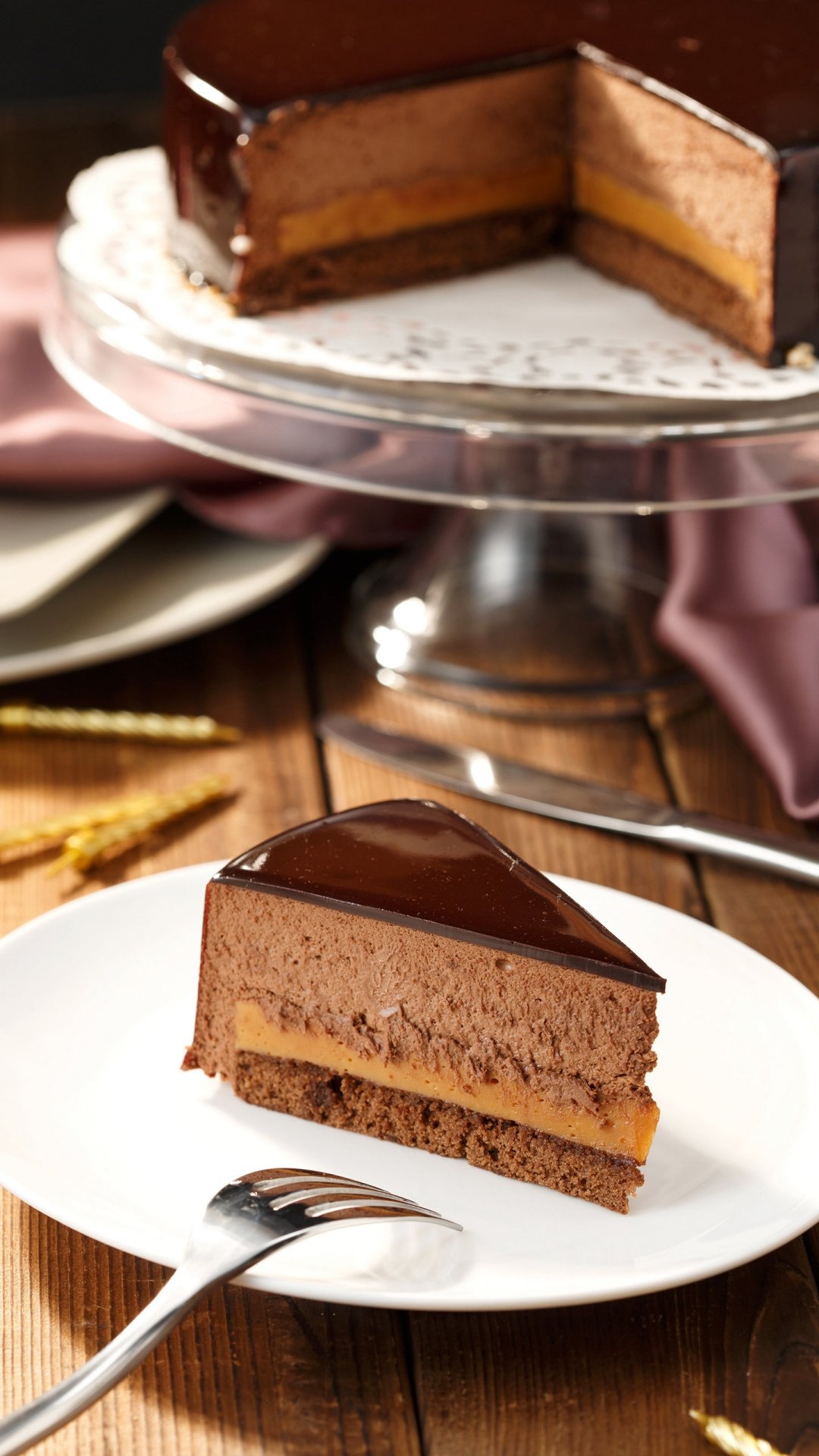 巧克力蛋糕,高清图片,手机壁纸