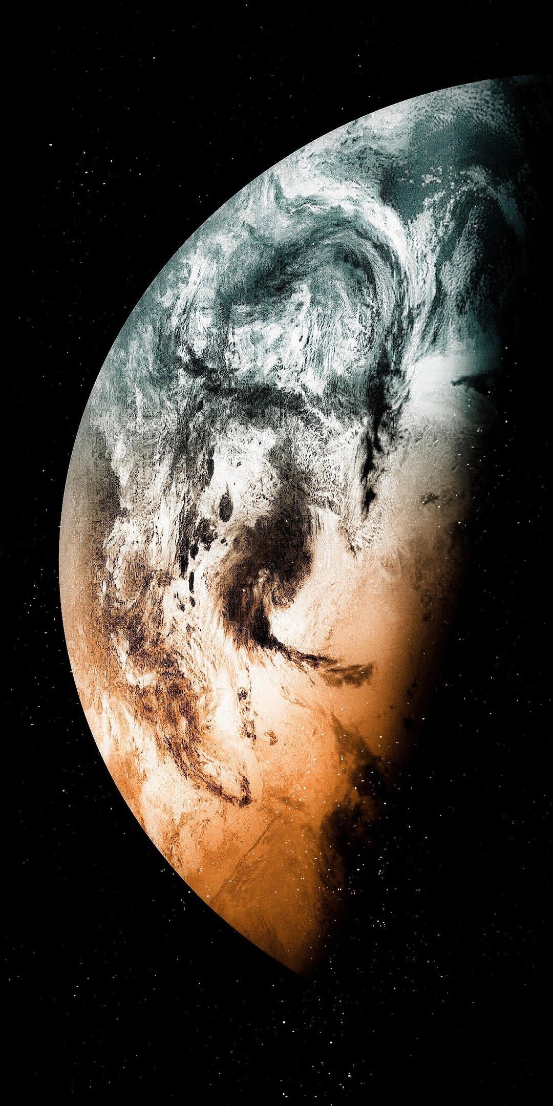 唯美星球残影,高清图片,手机壁纸