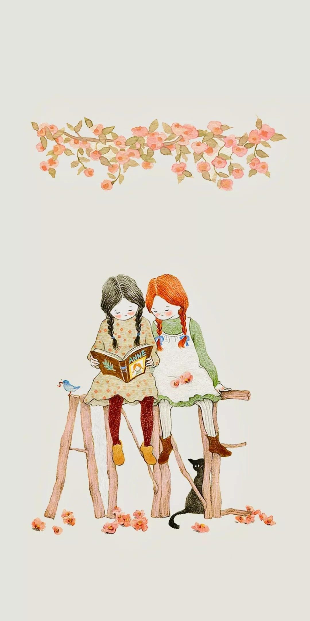 午后悠闲的姐妹花