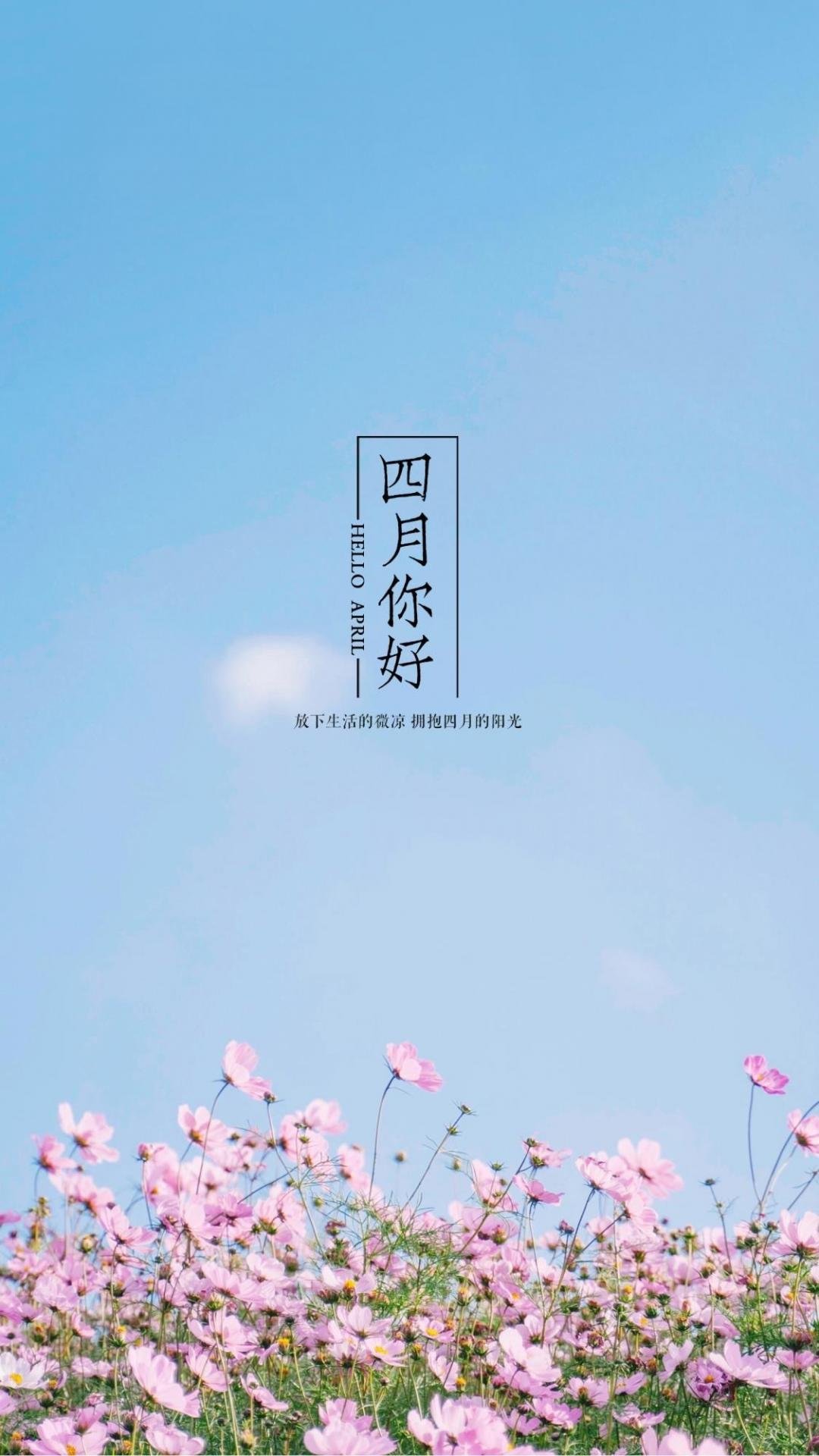 莫负春光四月你好