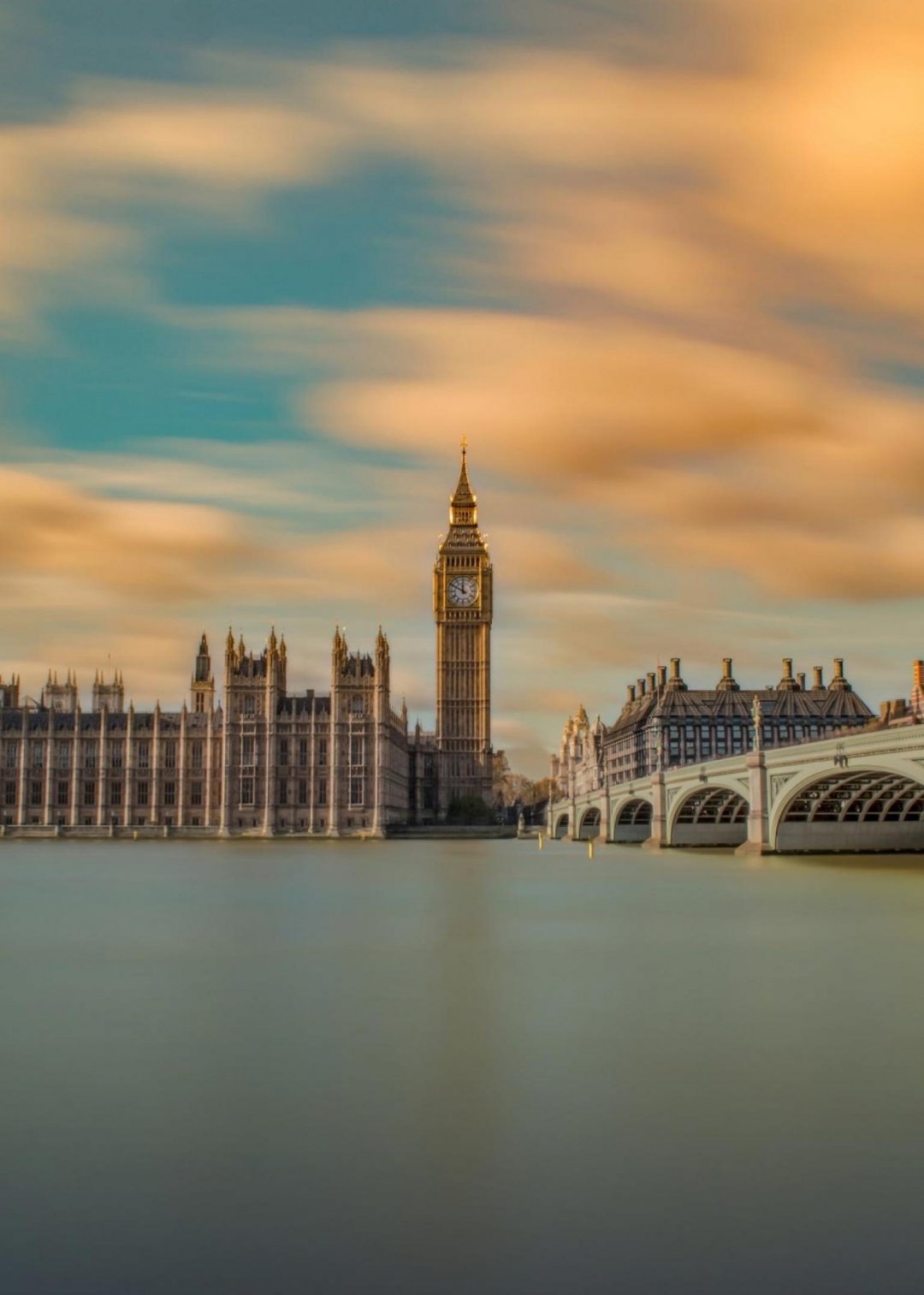 英国历史建筑风景大本钟