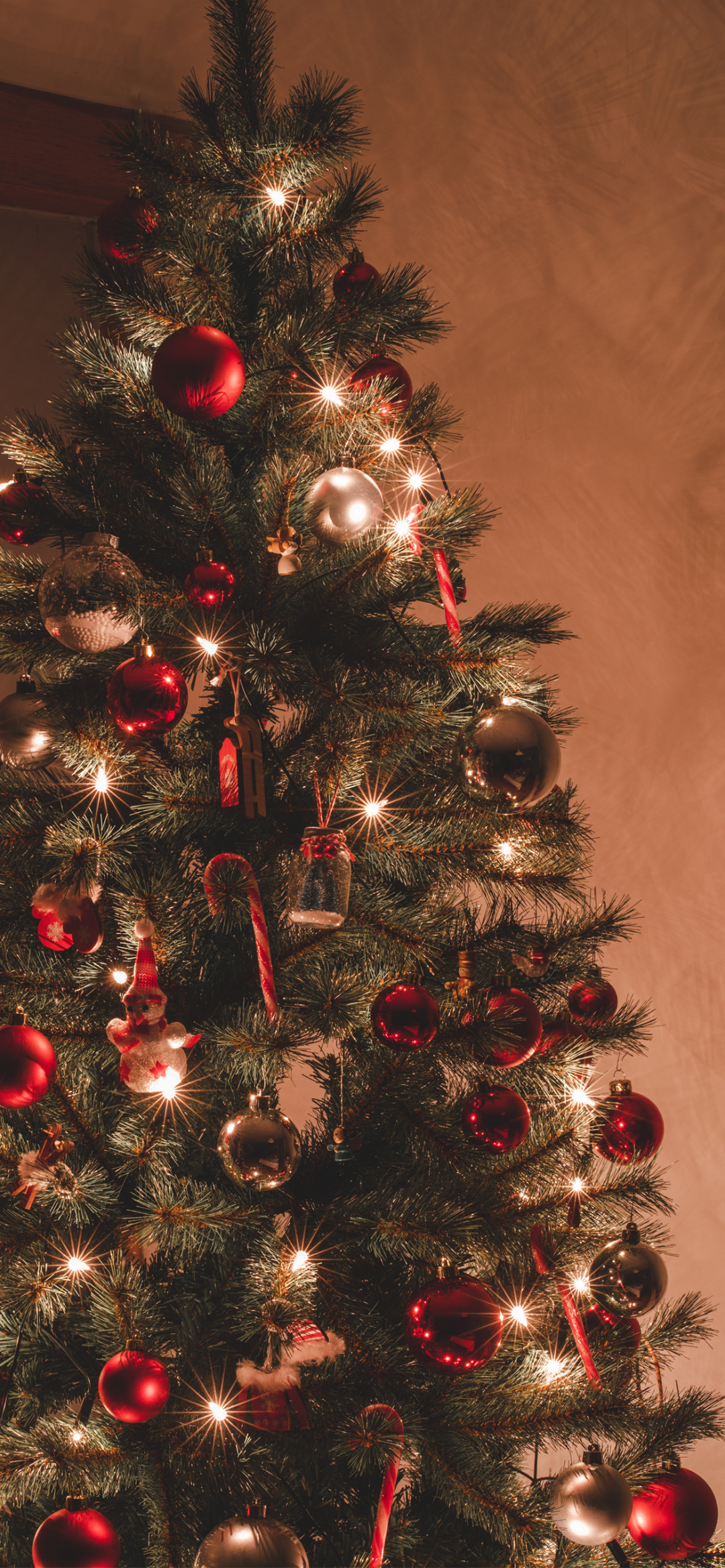 圣诞树唯美意境挂件摄影,高清图片,手机壁纸