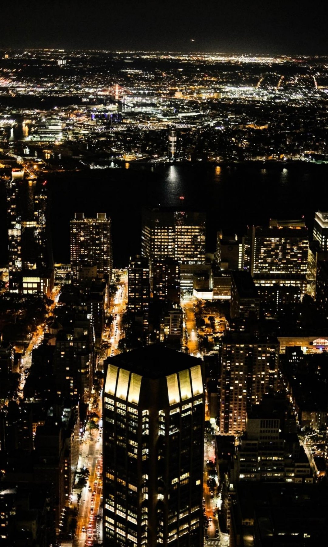 超好看的城市夜景图图片