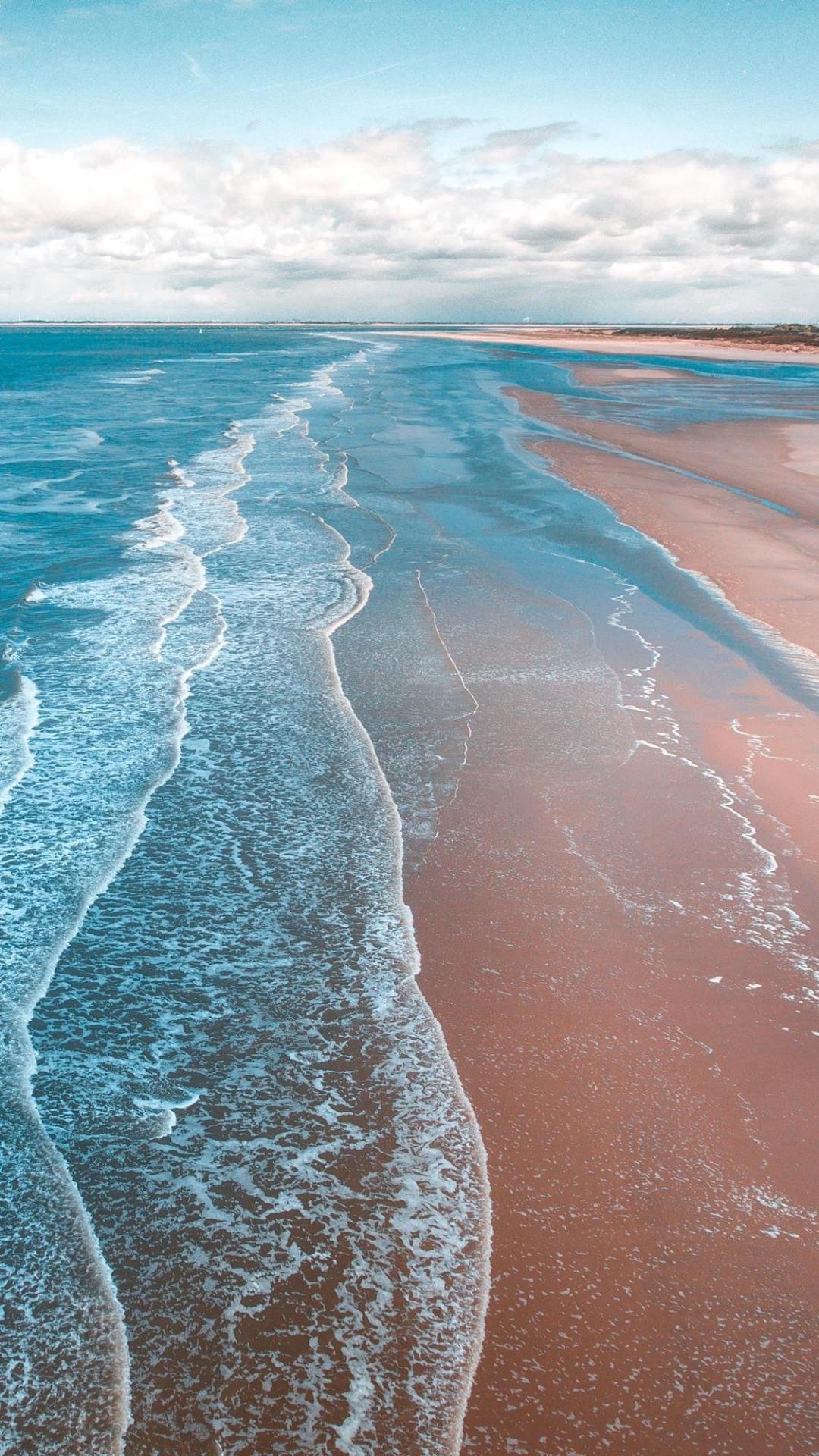 湛蓝色的海洋景色 高清图片 手机壁纸