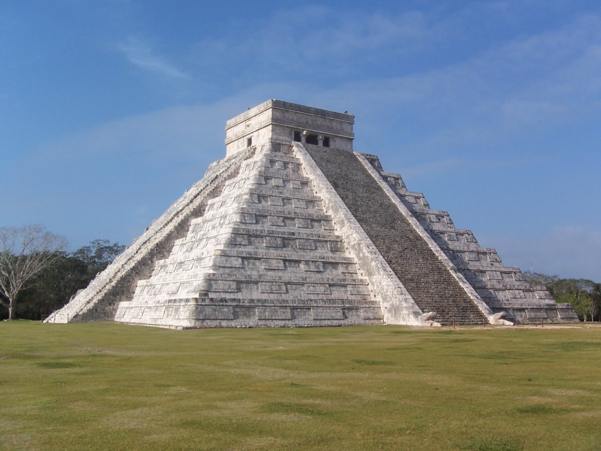 玛雅金字塔结构图片