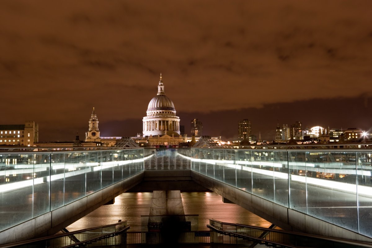 英國倫敦夜景圖片