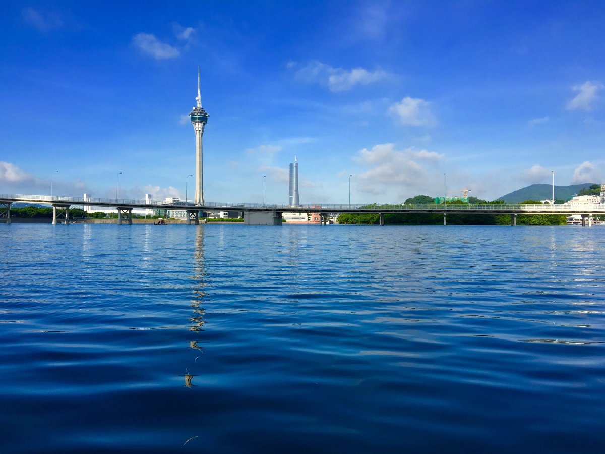 海岸城市風光圖片,高清圖片