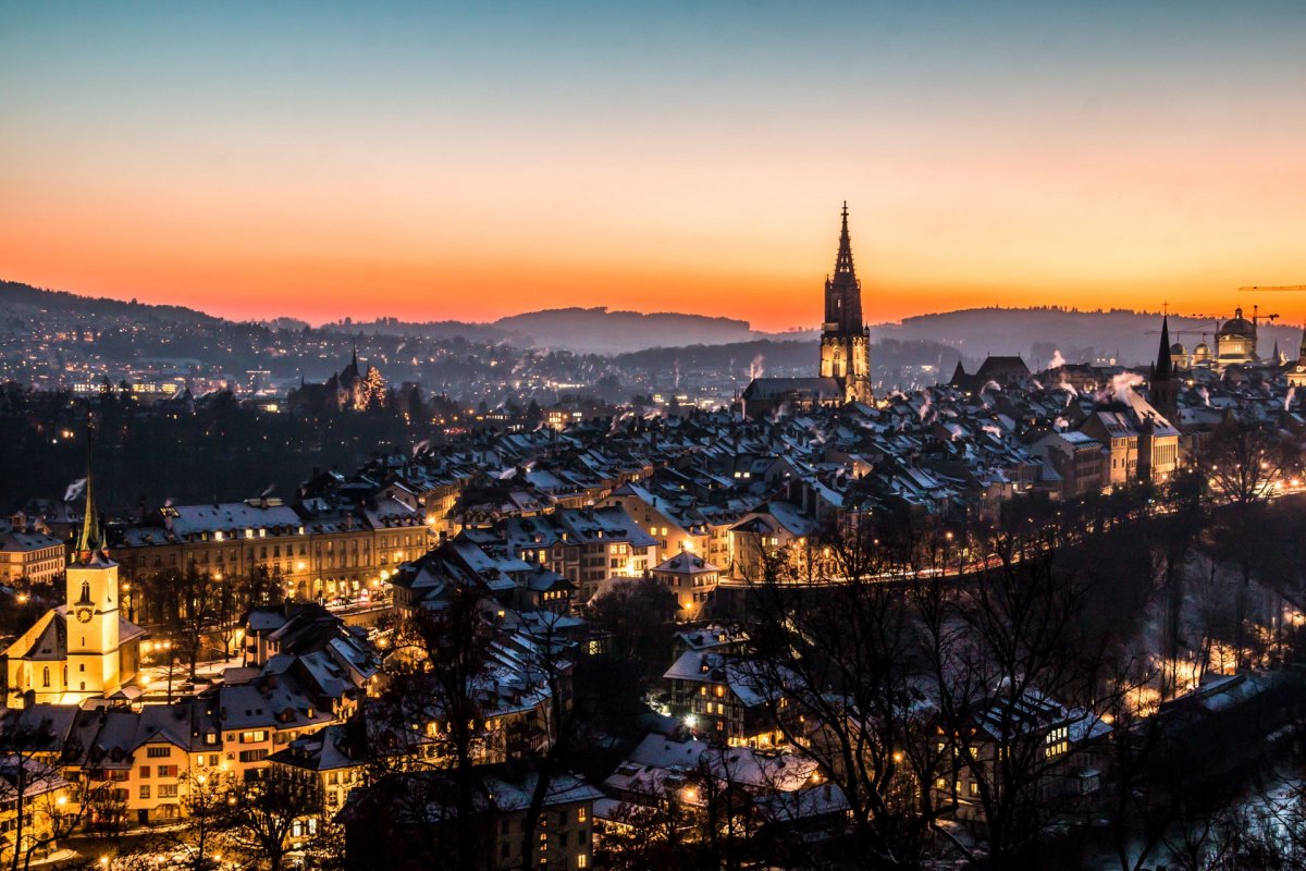 瑞士最大城市图片