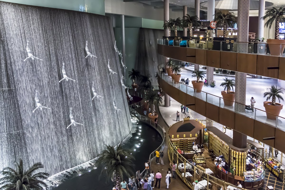 迪拜mall内景图片