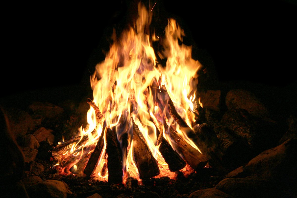 露营篝火火焰图片,高清图片