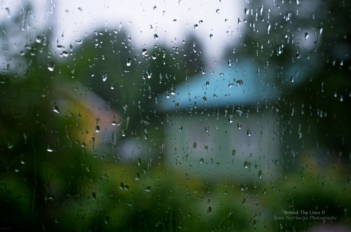 玻璃上的雨点图片下载