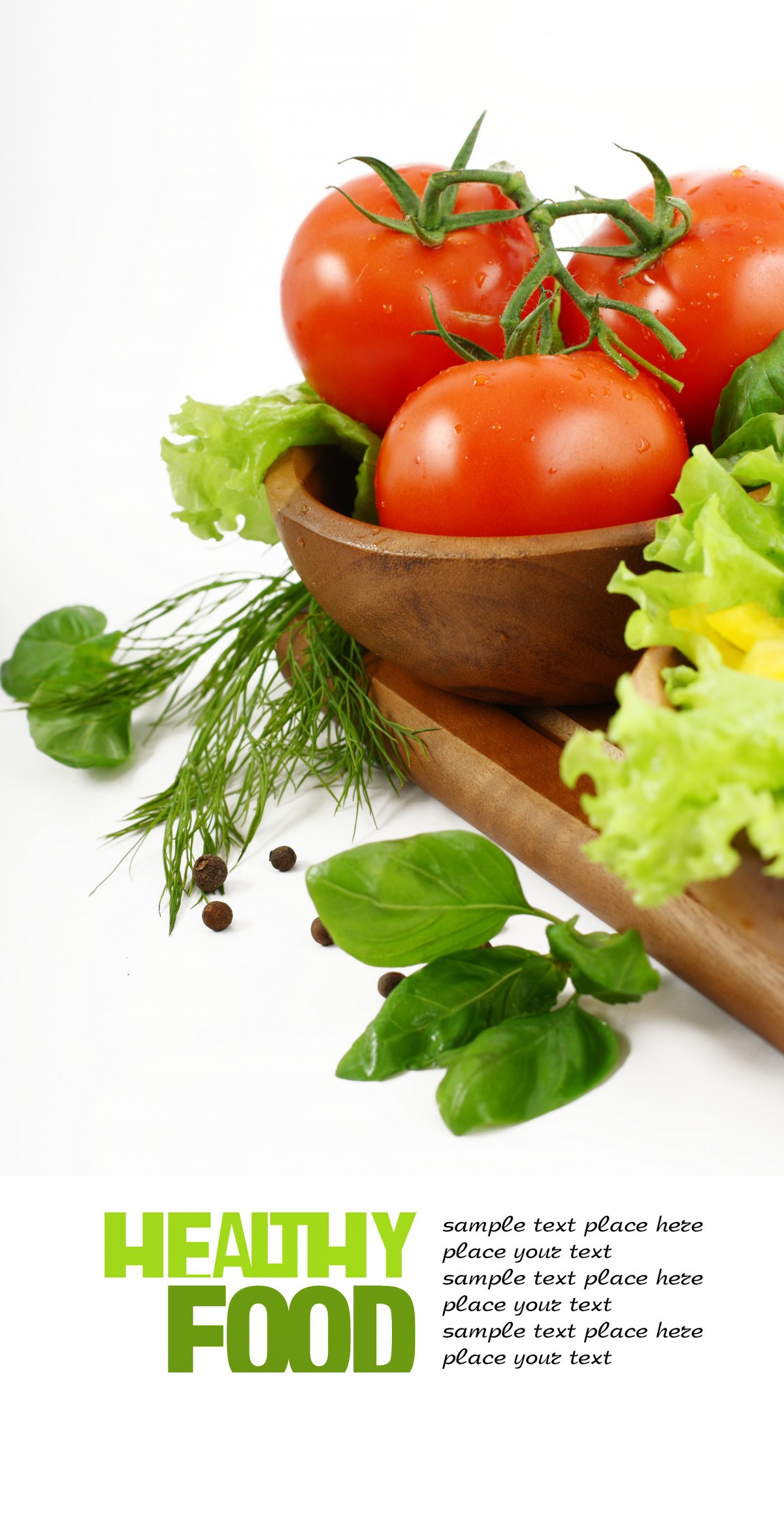 西红柿绿色蔬菜图片