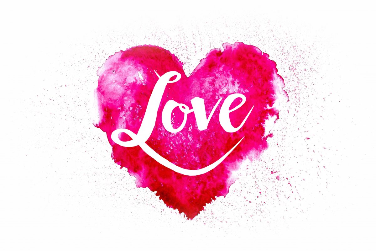 love爱心文字图片