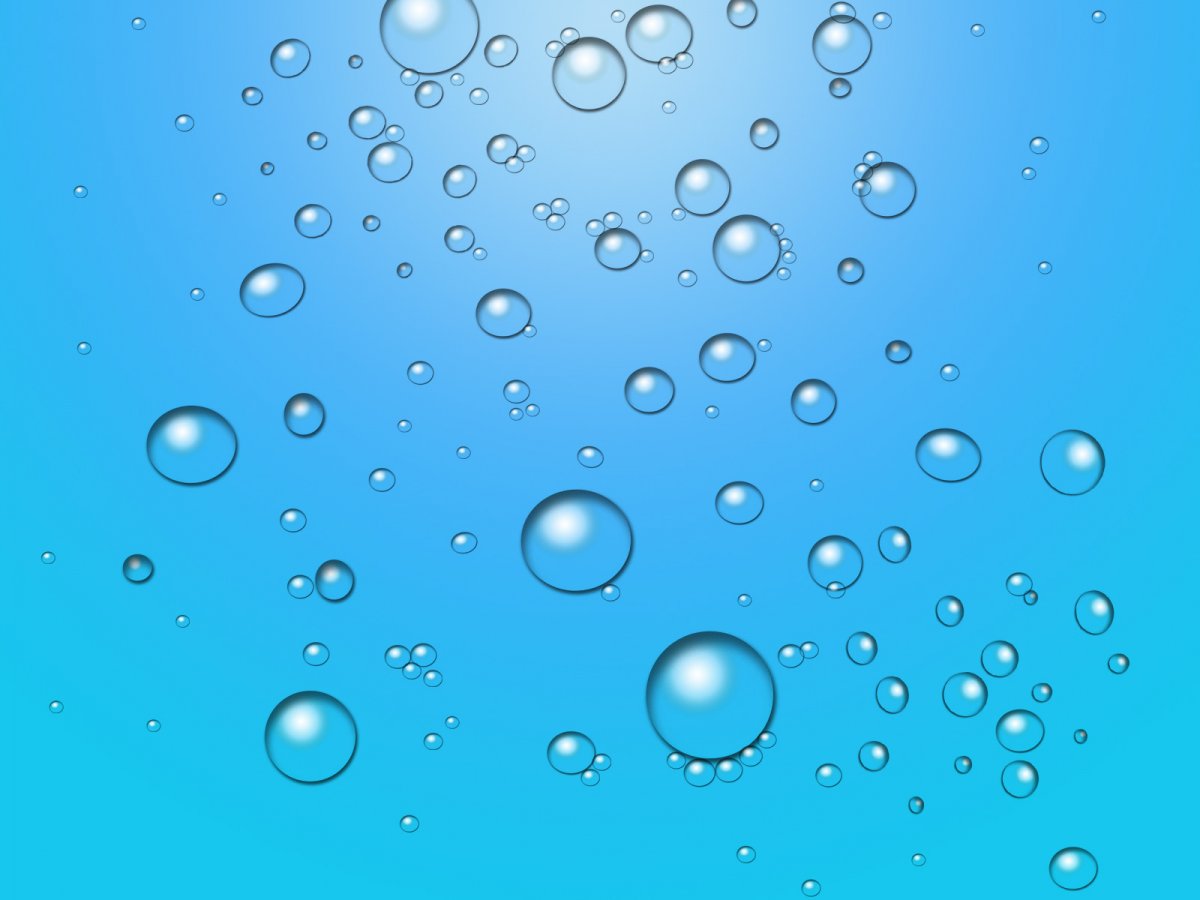 蓝色泡泡桌面背景图片