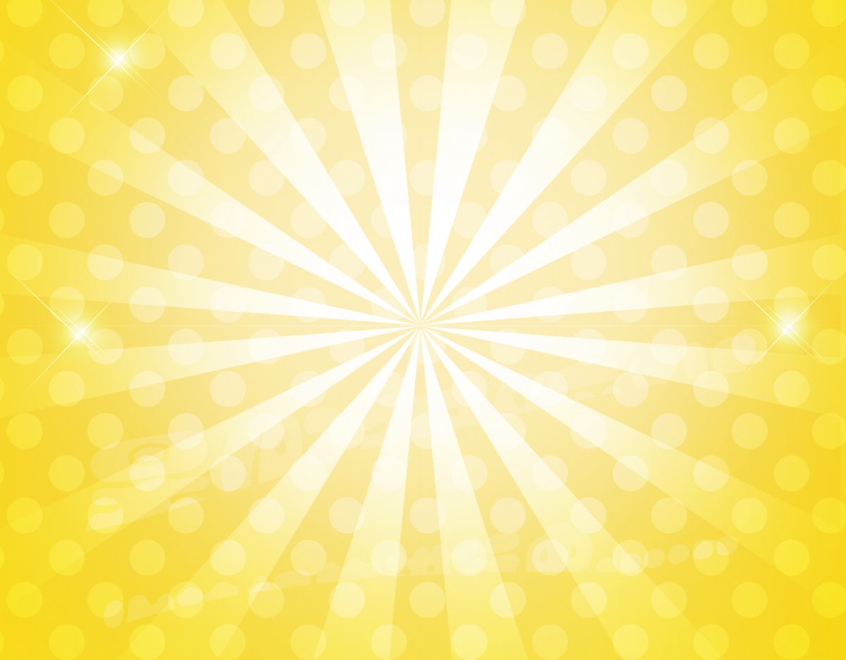 黄色波点光束背景图片