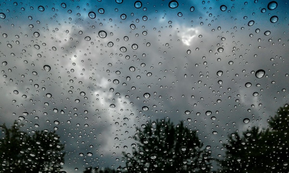 雨天玻璃壁纸图片