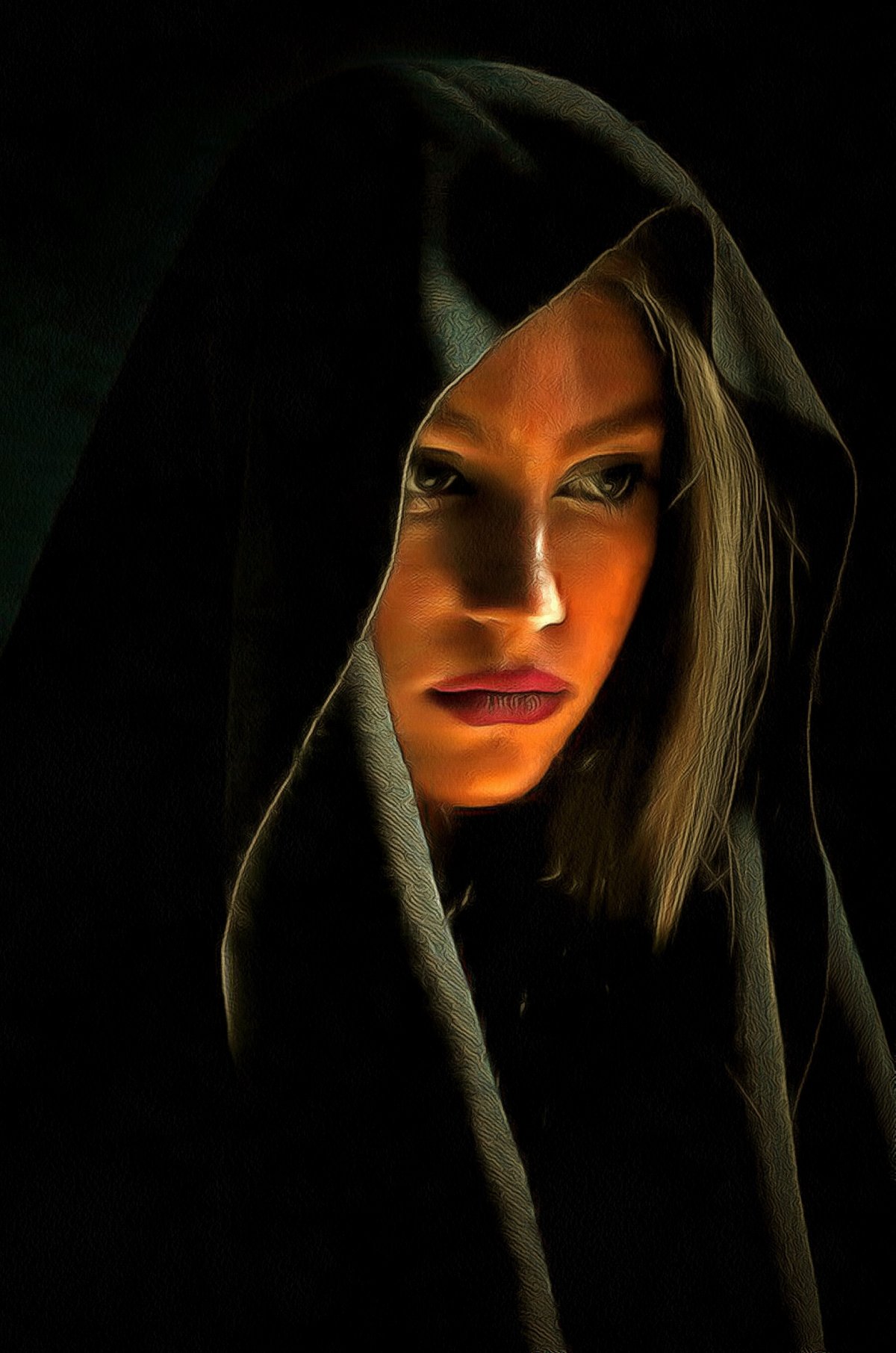 修女人物头像图片