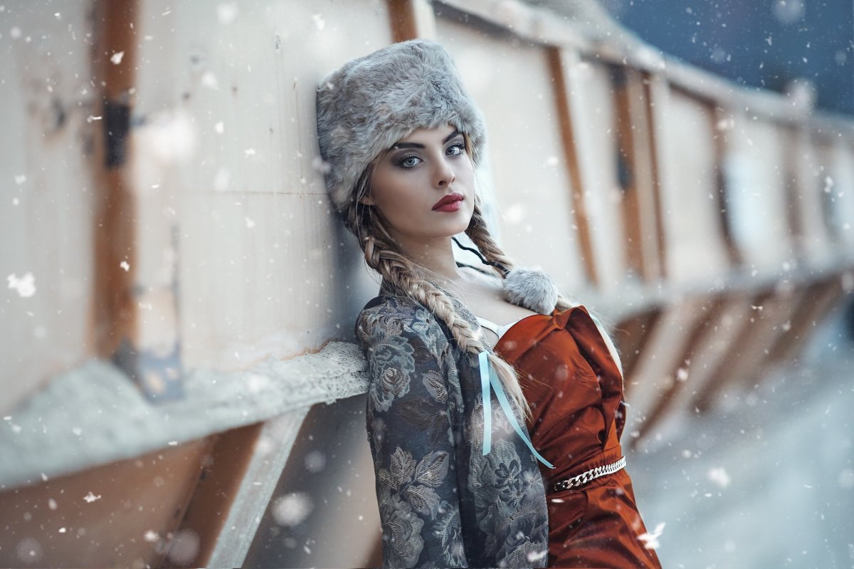 俄罗斯美女壁纸模特图片