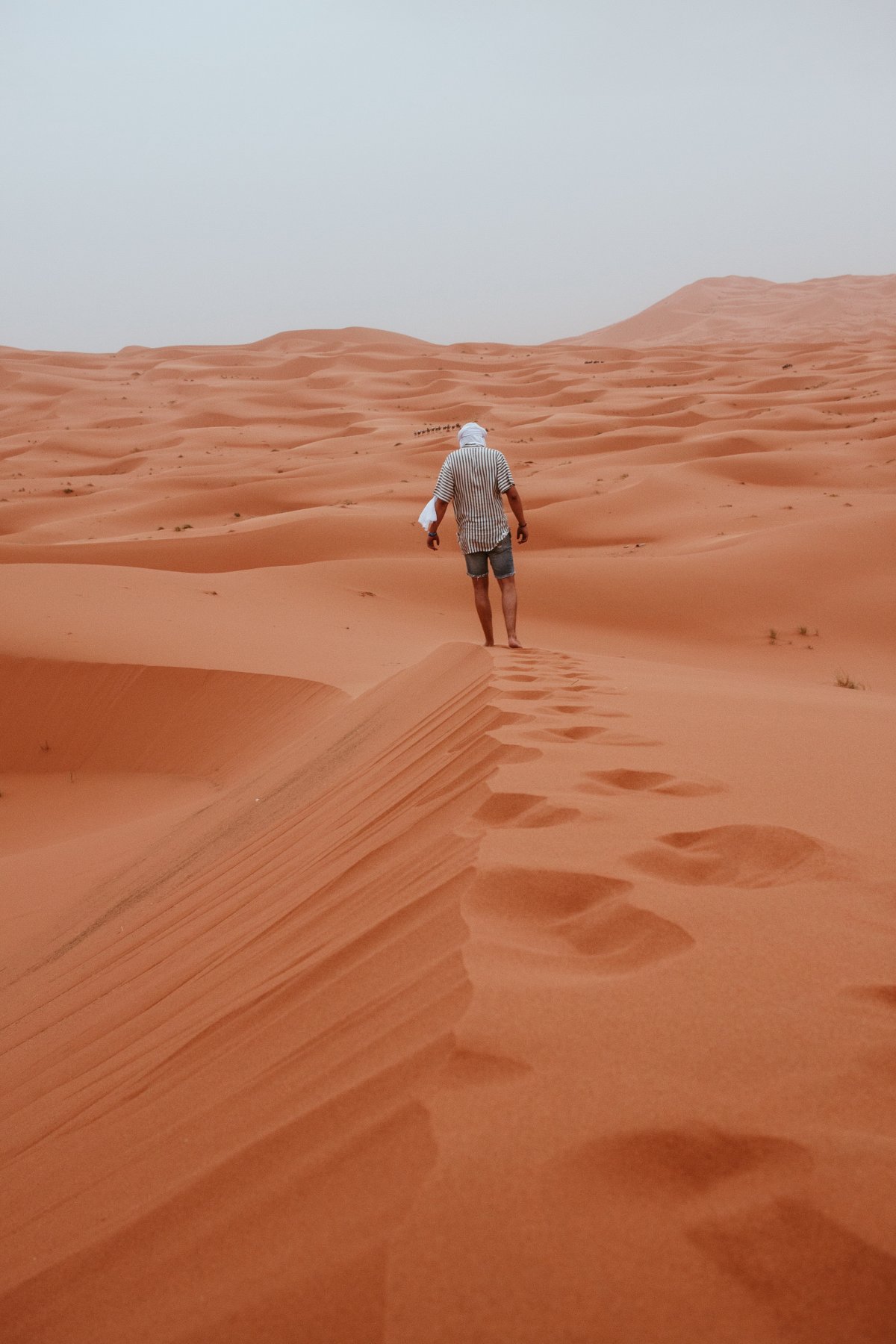 沙漠图片一个人 孤独图片