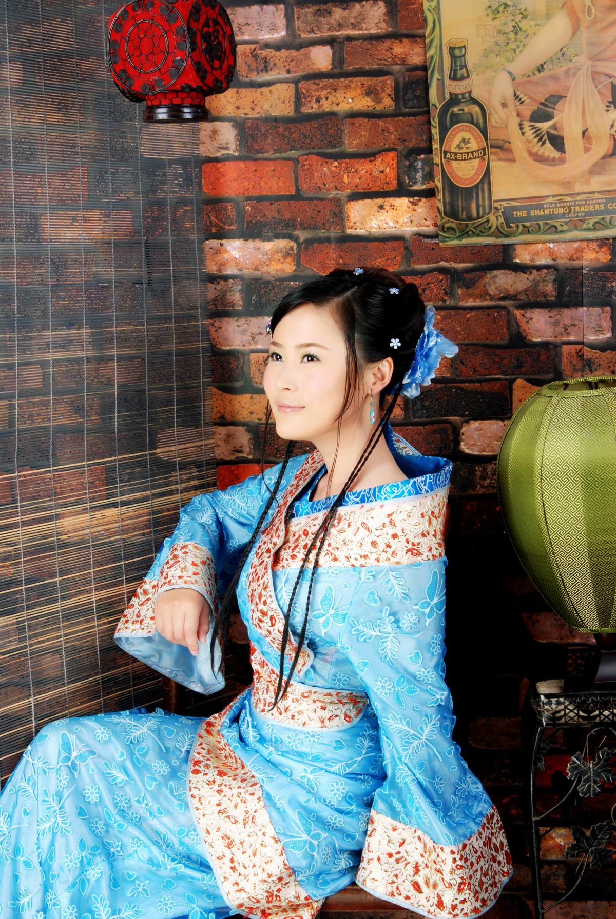 古典文雅美女图片