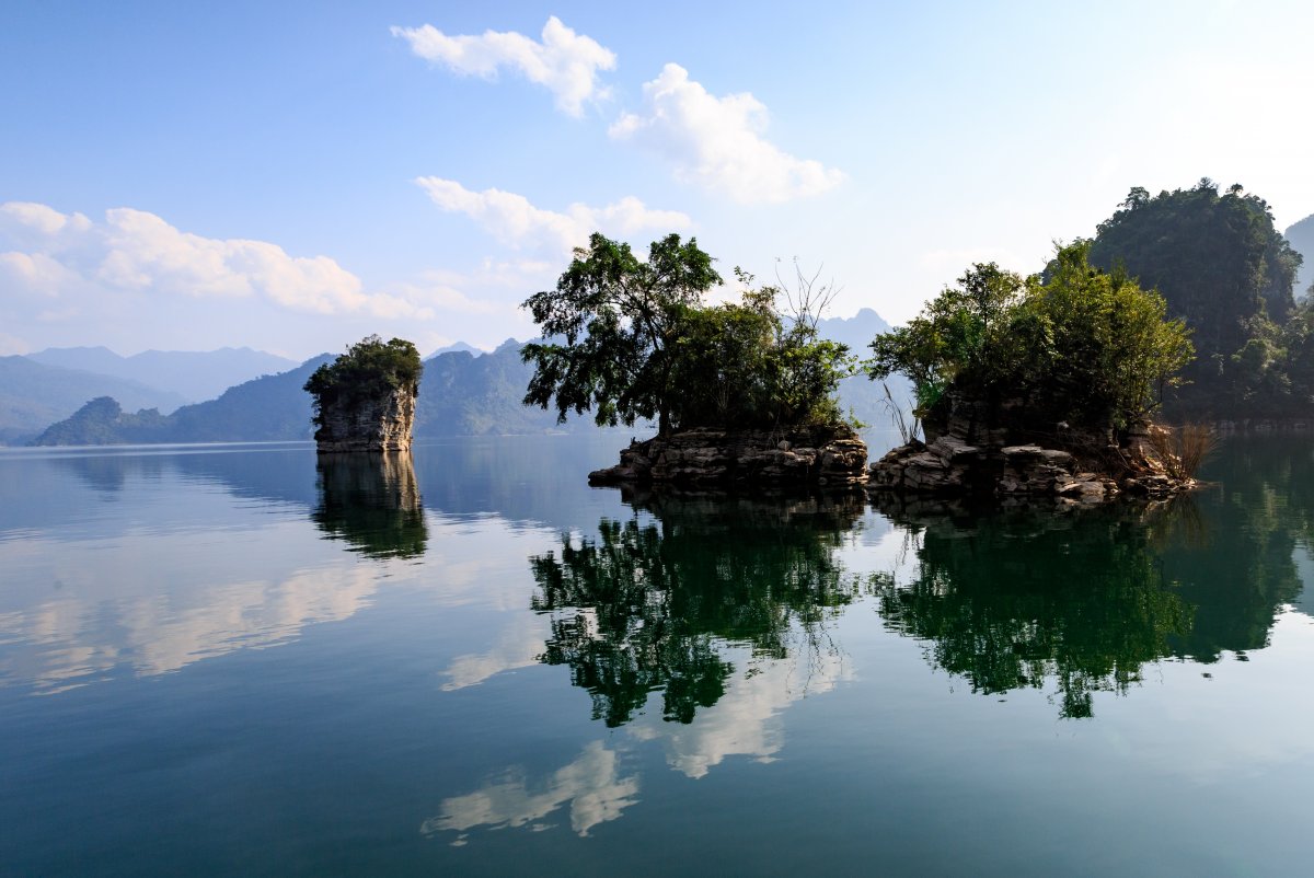 越西长海湖图片