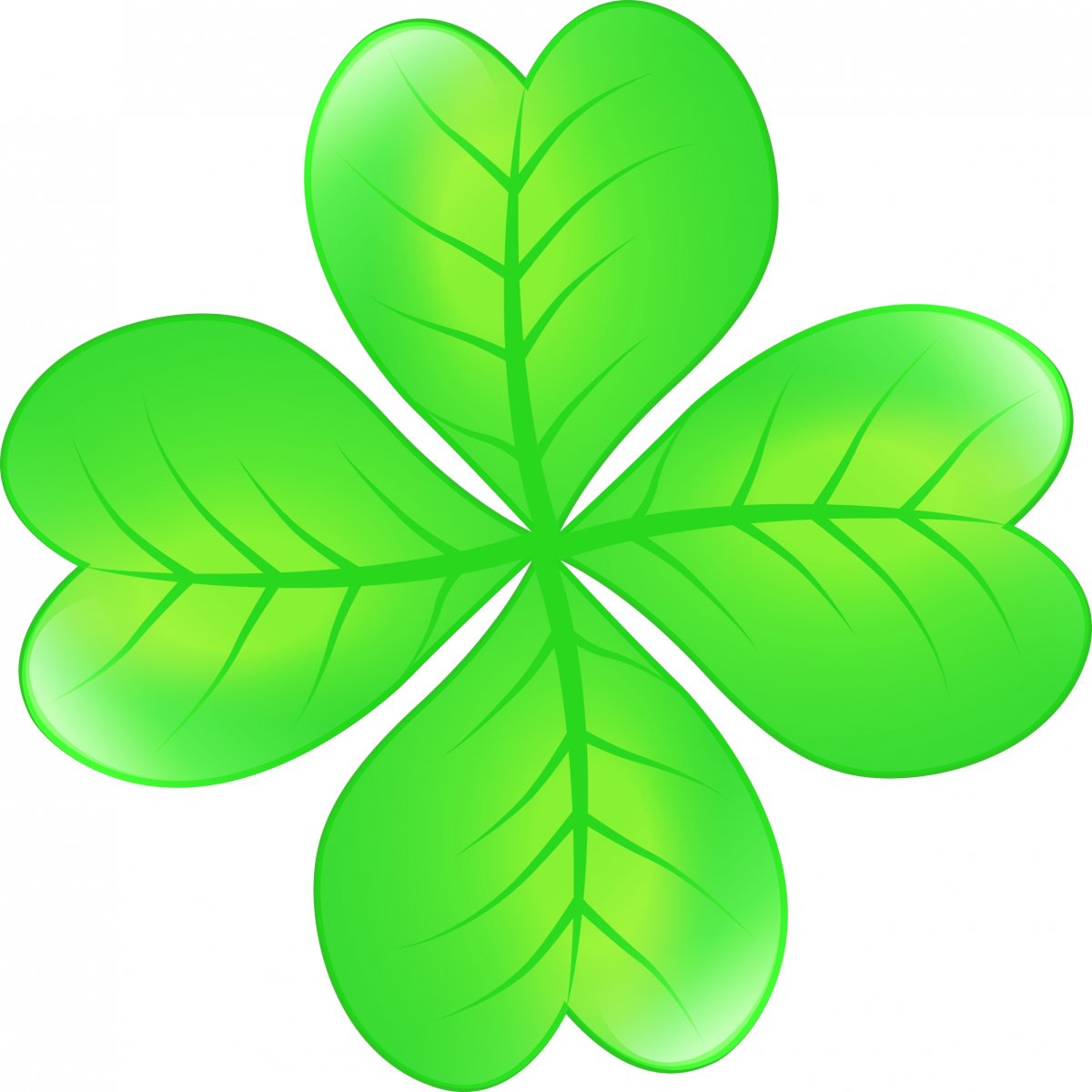 四叶草素材图片