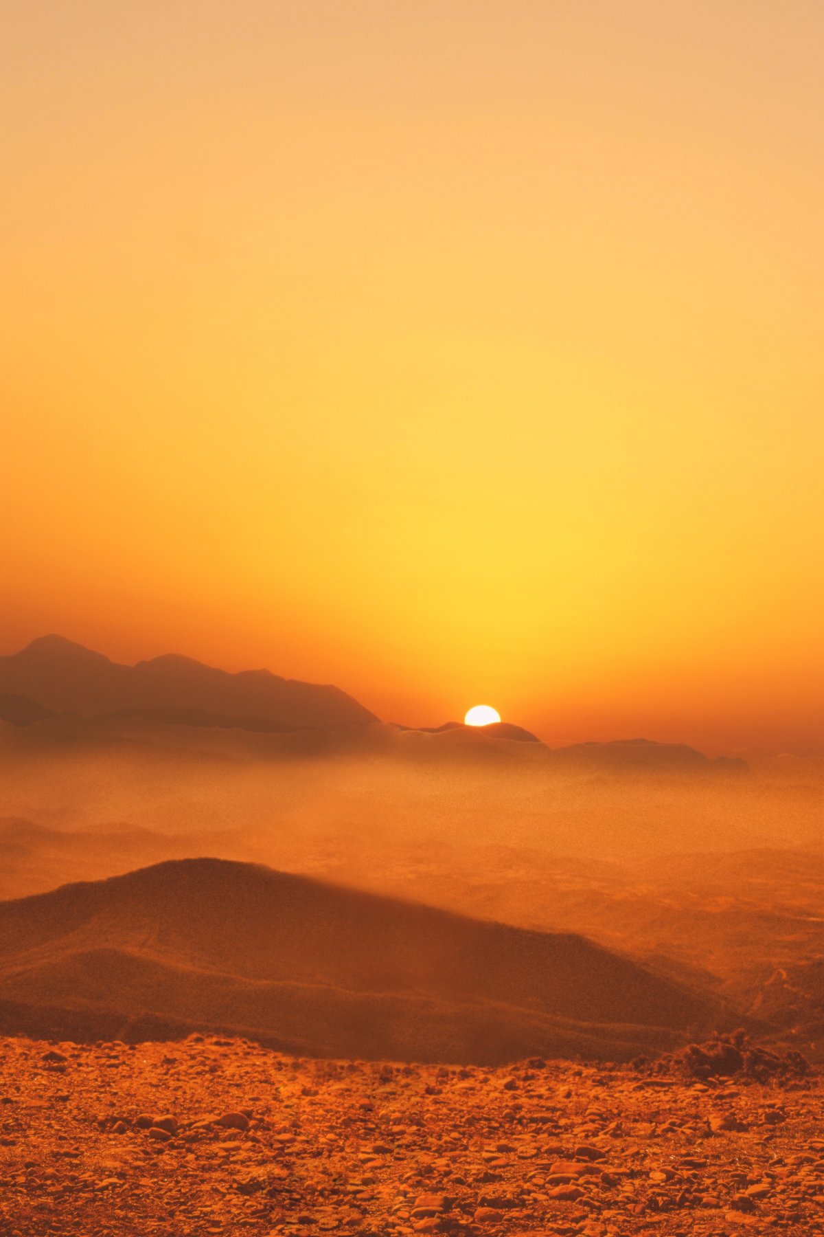 夕阳傍晚风景图片,高清图片