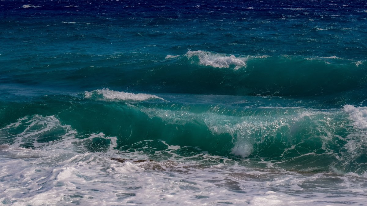 波涛澎湃大海海水图片,高清图片