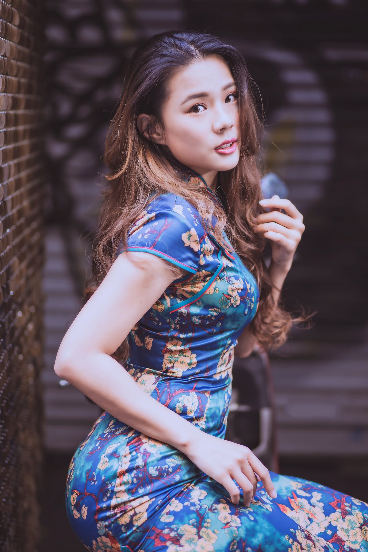 古典旗袍气质美女图片,高清图片