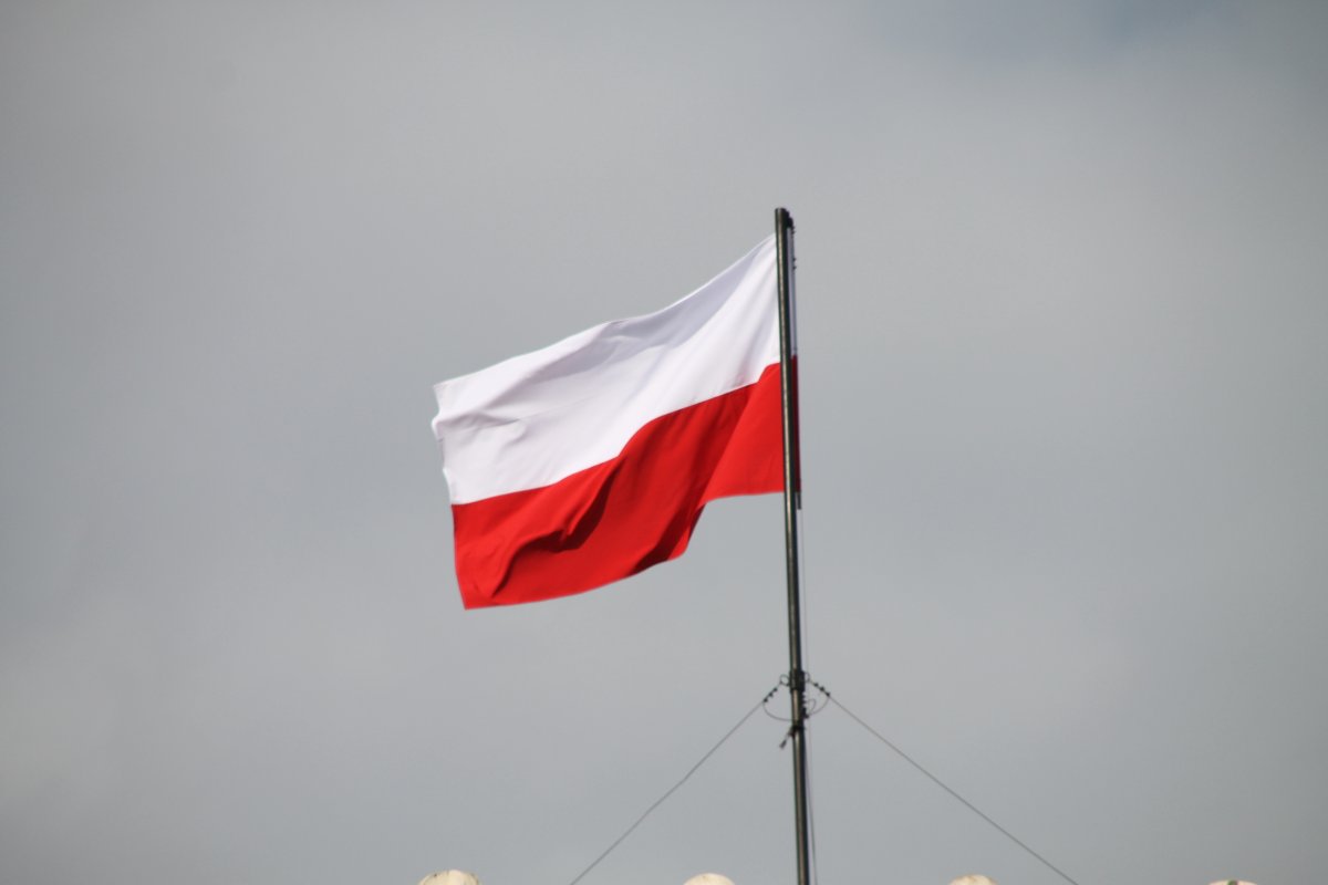 波兰国旗反过来图片