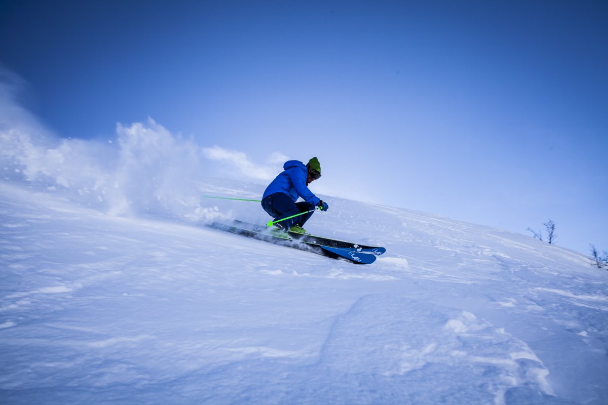 滑雪的照片真实图片