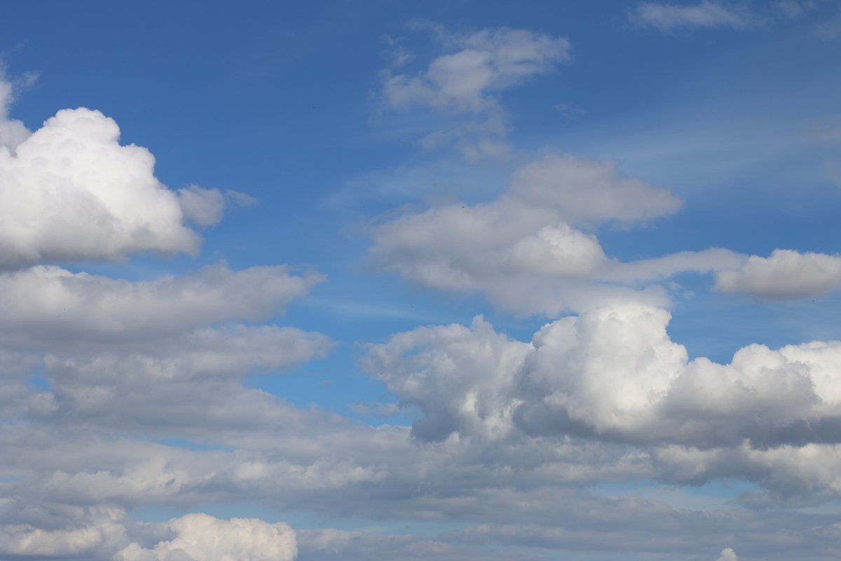 萬里晴空白雲圖片,高清圖片