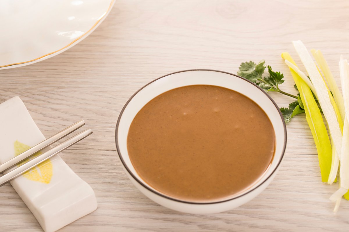 香浓好吃的芝麻酱图片