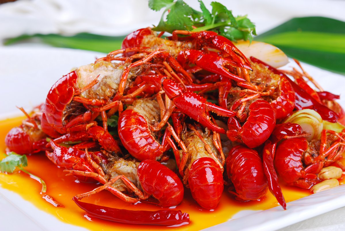 美味的龙虾图片