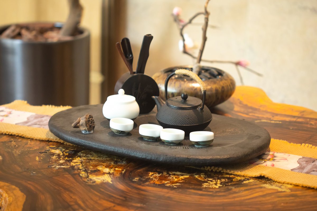 茶壶茶道图片