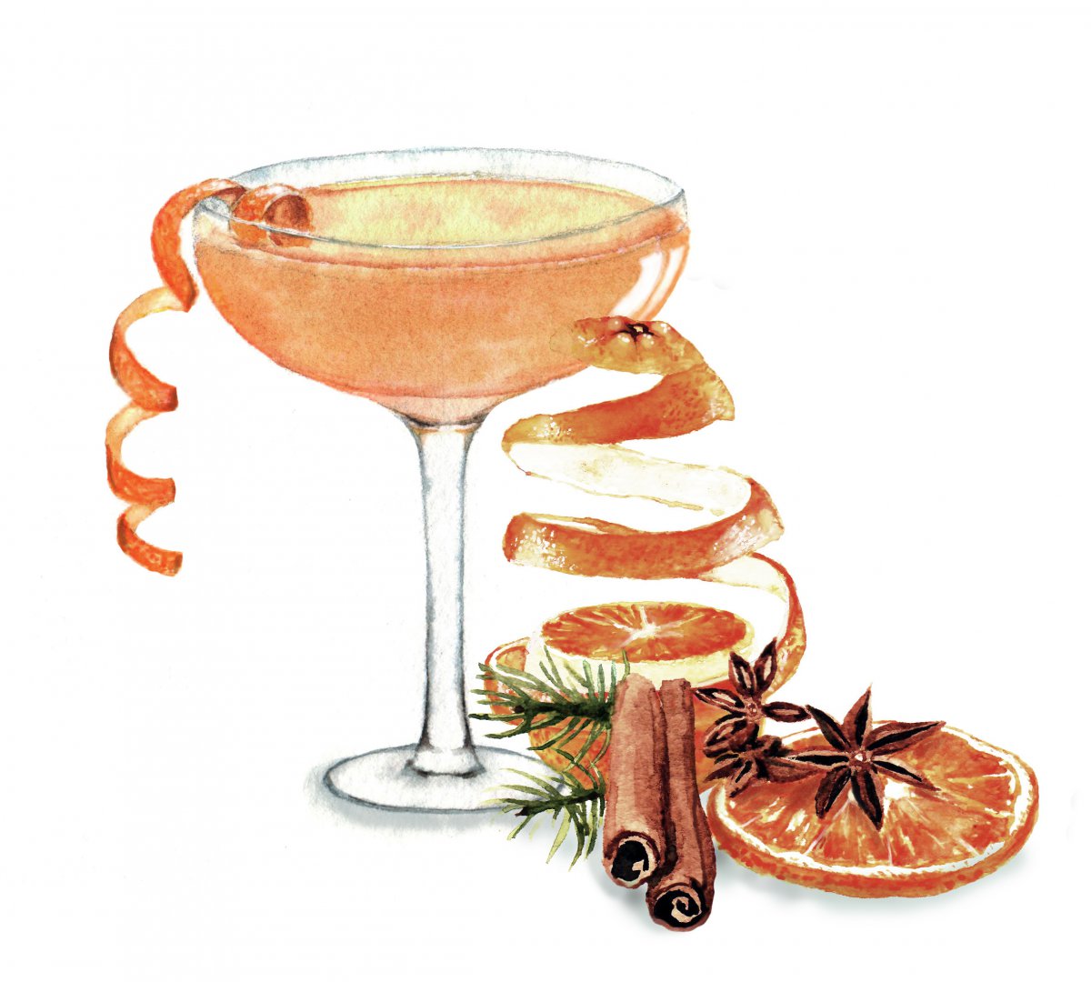 手绘果汁饮料图片