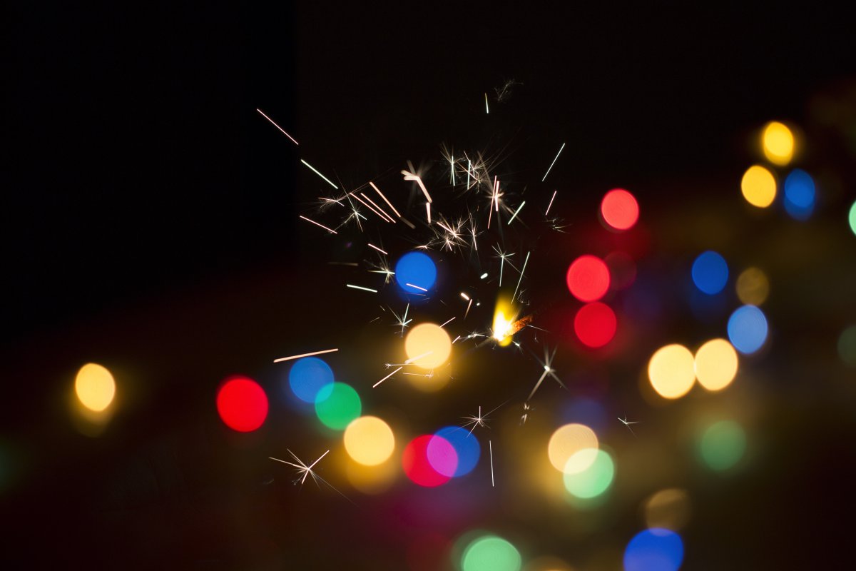 点亮的星光棒图片