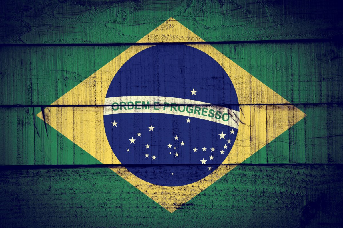巴西的国旗 壁纸图片