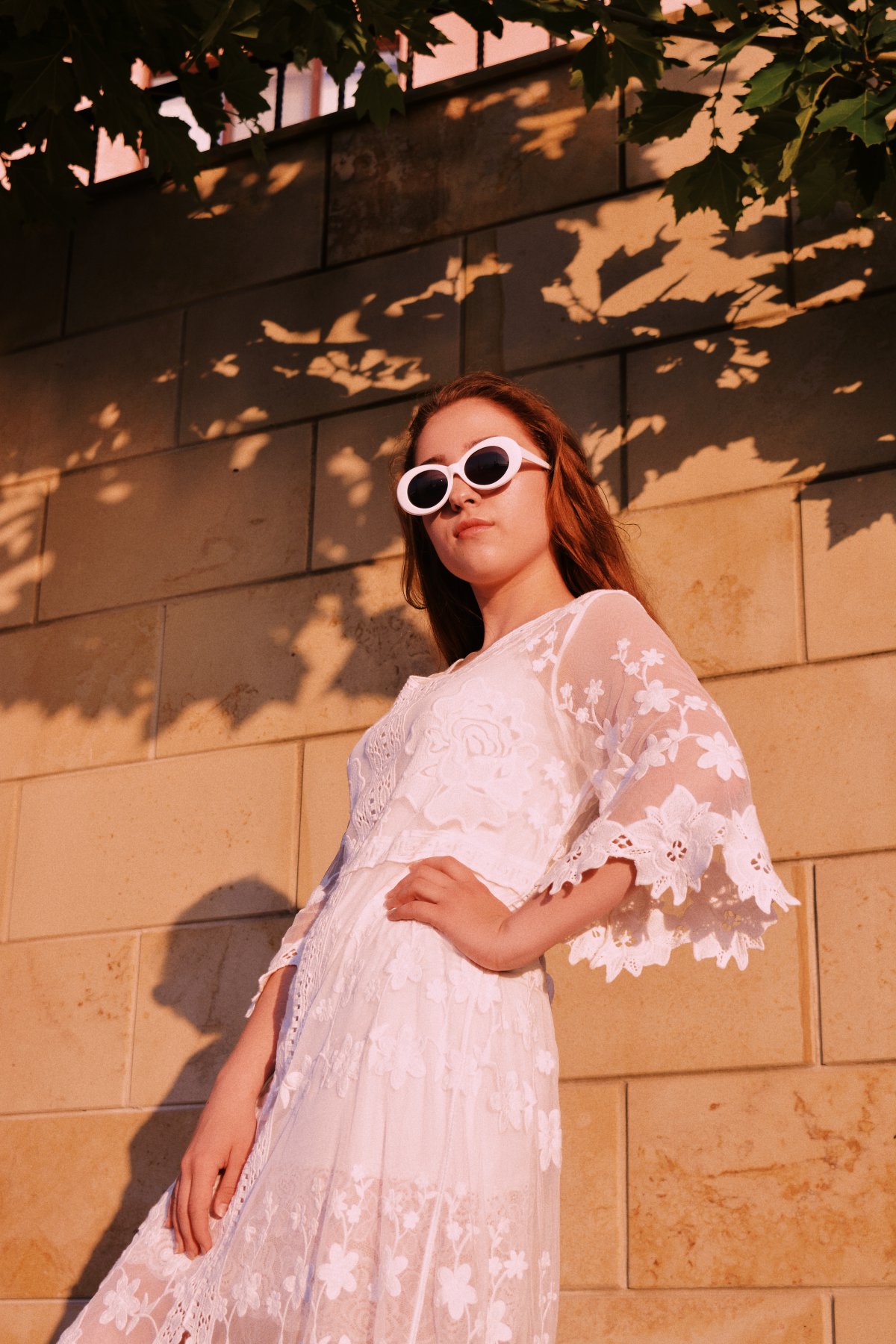 新潮时尚的女模特图片