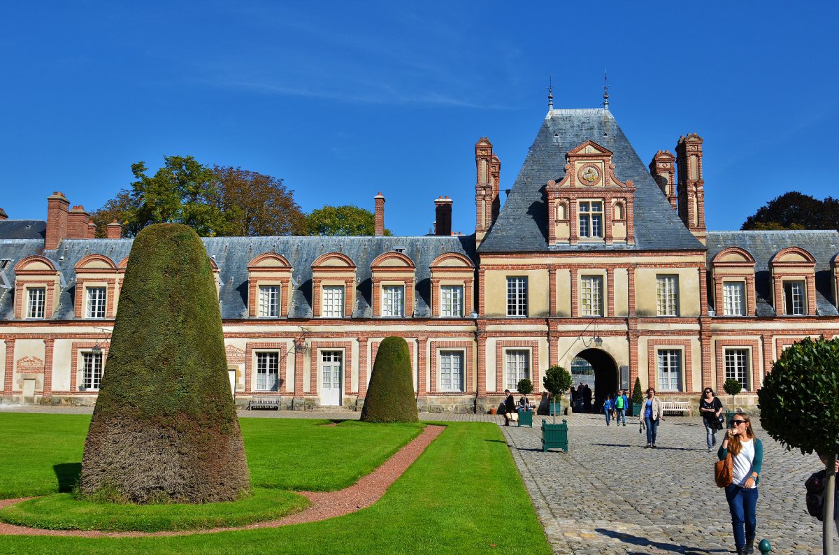 法国巴黎枫丹白宫图片