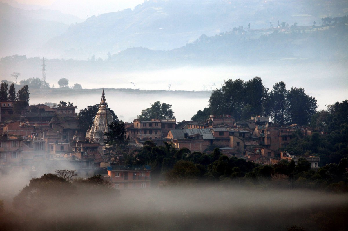 尼泊尔人文风景图片