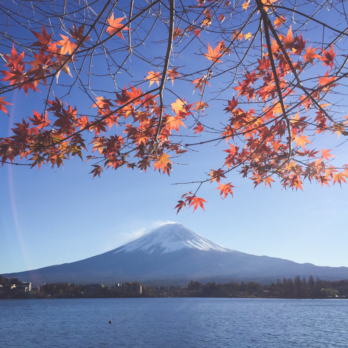 日本富士山风景高清图片