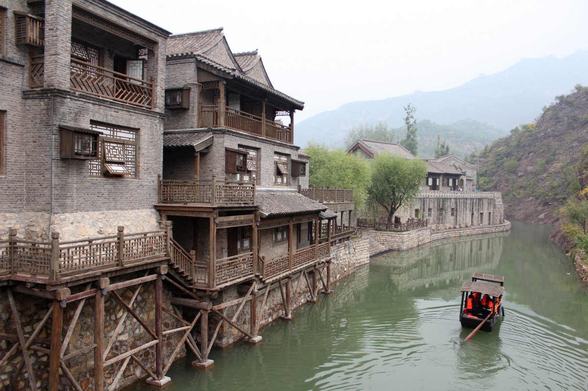 北京密雲古北水鎮風景圖片