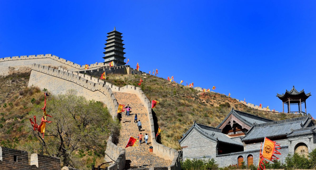 山西雁门关风景图片