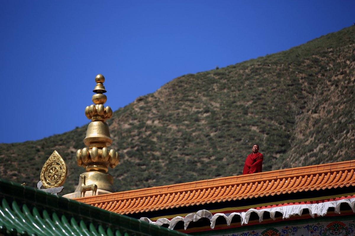 甘肅拉卜楞寺風景圖片