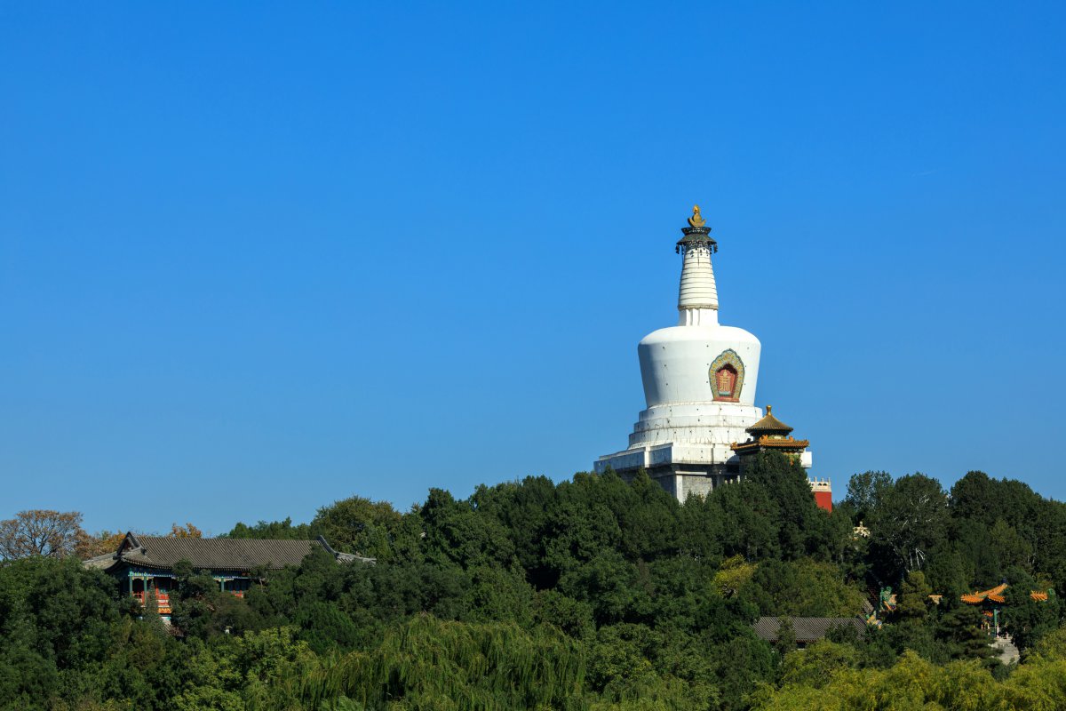 北京北海公園風景圖片,高清圖片